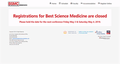Desktop Screenshot of bestsciencemedicine.com