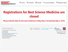 Tablet Screenshot of bestsciencemedicine.com